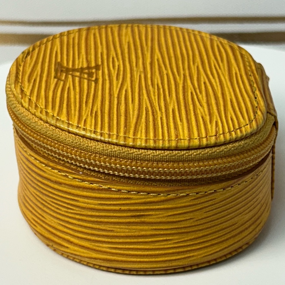 LOUIS VUITTON Epi Ecrin Bijoux Leather Jewelry Travel Case ππ - Picture 9 of 17